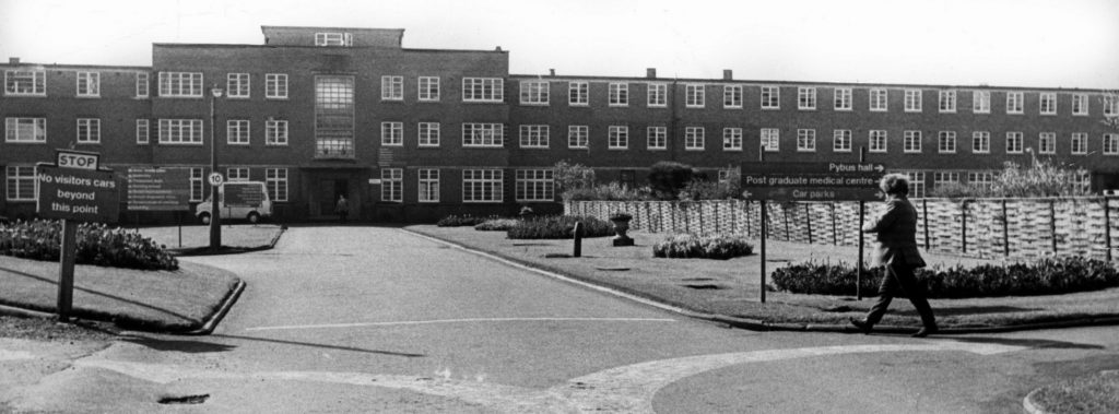 Archive photos of QE Hospital, Gateshead