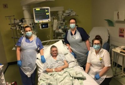 COVID patient praises ‘faultless’ staff after long hospital stay