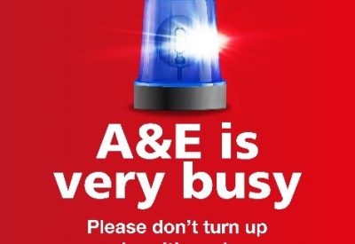 A&E is busy